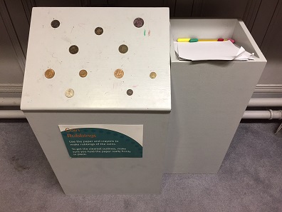 The exhibition made numismatics accessible to younger visitors through the use of fun features such as coin rubbing. Photo: Henry Flynn.