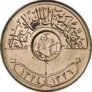 At Gorny & Mosch?s last sale, this unspectacular bronze medal of 1909 realized 17.250 Euro.