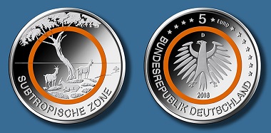 5-euro coin 2018