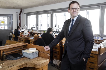 Aurélien Rousseau has been the new director of La Monnaie de Paris since April 18, 2017. Photo: Arnaud Robin.