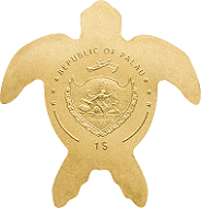 Palau / 1 Dollar / Gold .9999 / 0.5 g / 13.92 mm / Mintage: 15,000.