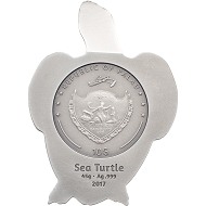 Palau / 1 Dollar / Silver .999 / 45 g / 45 mm / Mintage: 999.