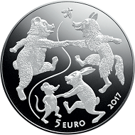 Latvian 5-euro silver collector coin