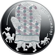 Latvian 5-euro silver collector coin