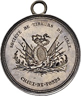 Lot 5692: Switzerland. Neuenburg/Neuchatel. Silver medal 1820. Unique. Very fine-extremely fine. Estimate: 2,500 CHF. Result: 6,000 CHF.
