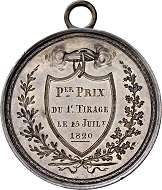Lot 5692: Switzerland. Neuenburg/Neuchatel. Silver medal 1820. Unique. Very fine-extremely fine. Estimate: 2,500 CHF. Result: 6,000 CHF.