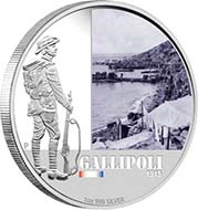 Australia - 1 AUD - 1oz 999 silver -31.14 g - 40.6 mm - Mintage: 5.000 - Designer: Wade Robinson.