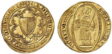 Lot 2024: Metz, City. Florin d’or, no date (15th cent.). Extremely fine. Estimate: 600 euros. Hammer price: 3,100 euros.
