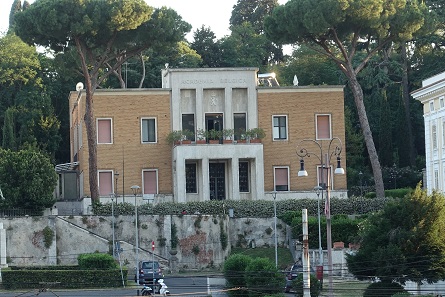 The Academia Belgica. It provides free rooms for every academic with a research interest in the Belgian past, looking for source material in Rome. Photo: UK.