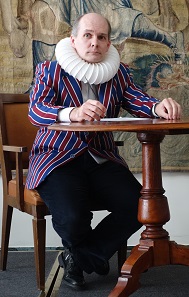 Bernhard Woytek as Ioannes Vegetius, a dealer in ancient objects. Photo: UK.