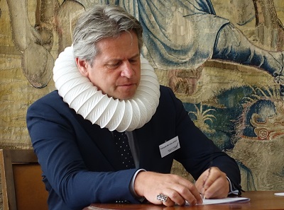 Francois de Callatay as Sir Nicholas Throckmorton, the then English ambassador in France. Photo: UK.