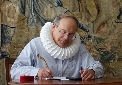 Jonathan Kagan as William Cecil, private secretary to Elizabeth I Queen of England. Photo: UK.