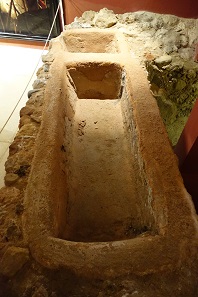 Basin in which garum was concentrated. I don’t want to know how that must have stunk. Photo: KW.