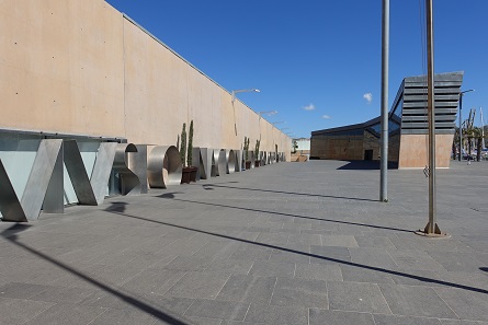 The entrance to the Museo Nacional de Arqueologia Subacuatic. Photo: KW.