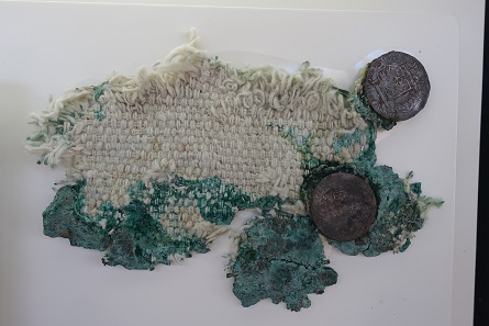 During the passage the coins were stored in sacks and boxes; the finds testify that. Photo: KW.