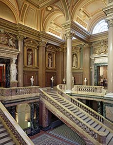 The magnificent entrance to the collection galleries. Image: Fitzwilliam Museum.