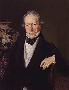 William Martin Leake, oil painting by Christian Albrecht Jensen. Source: Wikipedia.