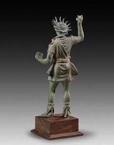 Helios. Roman Imperial times, 2nd / 3rd cent. AD. Bronze hollow cast, H 31 cm. From the Shlomo Moussaieff Collection. With export permission from the Israel Antiquities Authority. Estimate: 80,000,- euros. From Gorny & Mosch sale 248 (June 30, 2017), No 151.