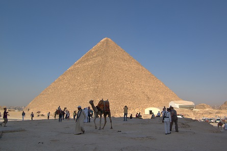The Great Pyramid of Giza near Cairo, Egypt’s capital city. Photo. Foto: Berthold Werner / CC BY-SA 3.0