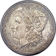 1893-S Morgan Dollar, MS61 PCGS. Sought-After, Low-Mintage Key. Especially Rare in High Grade.