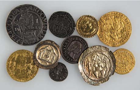 Coins from the collection of Philip Grierson. Image: Fitzwilliam Museum.