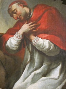 St. Charles Borromeo clad in the attire of a cardinal. Photo: UK.