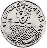 Fig. 1: Forgery of a solidus of Basil I.