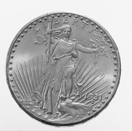 USA. 20 dollars 1931 D. St. Gaudens.