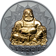 Palau / 10 Dollars / Silver .999 / 2 oz / 38.61 mm / Mintage: 888.