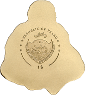 Palau / 1 Dollar / Gold .9999 / 0.5 g / 13.92 mm / Mintage: 15,000.