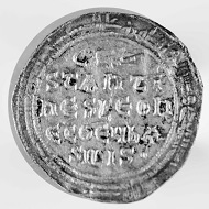 Silver miliaresion, Leo IV, 741-745, overstruck on an Ummayad dirhem. From the Peter Donald Collection. Photo: Princeton University Numismatic Collection, Department of Rare Books and Special Collections, Princeton University Library.
