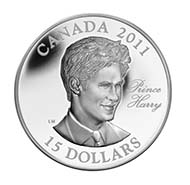 Canada - $15 - Prince William and Prince Harry (Designer: Laurie McGaw) - Mintage: 10.000 each.