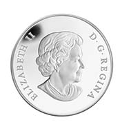 Canada - $15 - Prince Charles and Queen Elizabeth II. (reverse) (Designer: Laurie McGaw) - Mintage: 10.000.