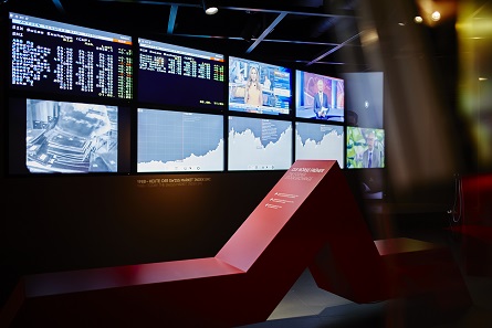 View inside the exhibition.