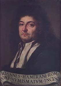 Portrait of Giovanni Martino Hamerani from 1705.
