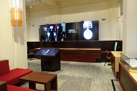 The entire collection of orders is open to the public. A computer inventory facilitates the search. Photo: UK.