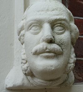 The sculptural decoration was created by Anton Teutenberg, a die cutter of German and New Zealand origin. Photo: UK.