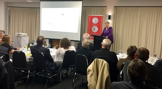 Lecture at the gala evening. Photo: NSA.
