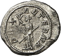 Lot 234. Philip II. Quinarius, Rome, 248. RIC 231b. 3rd known specimen. Very fine / Extremely fine. Estimate: 4,000 euros.