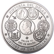 Spain / 300 euros / .999 silver / 100mm / 1,007g / Mintage: 1,000.