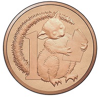 Australia / 1 Cent / Bronze / 2.6g / 17.53mm.