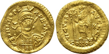Solidus of Leo I.