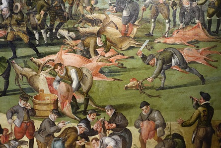 Detail of the painting above. Photo: KW.