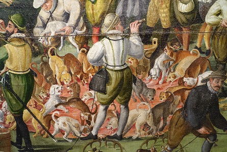 Detail of the painting above. Photo: KW.