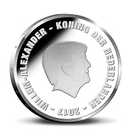 Netherlands / 5 Euros / Silver .925 / 15.5g / 33mm / Mintage: 7,500.
