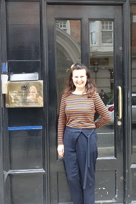 The London office of Classical Numismatic Group. Alexandra Spyra is in charge here. Photo: UK.