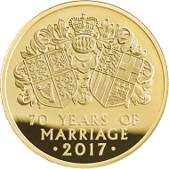 Great Britain / 10 Pounds / Gold .9999 / 156.295 / 50mm / Design: Etienne Miller (obverse) and John Bergdahl (reverse) / Mintage: 175.