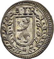 Lot 5033. Appenzell/Innerrhoden. Kreuzer 1742. Appenzell. Hammer price: SFr 10'000.