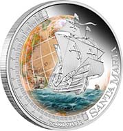 Tuvalu - 1 TVD - 1oz 999 silver - 31.14 g - 40.6 mm - Mintage: 5.000 - Designer: Tom Vaughan.