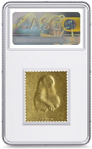 China 1980. Gold 8 Fen, Year of the Monkey. XF 90 Mint.